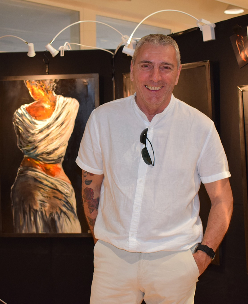 Portrait du peintre sensualiste Armand le Jouanard